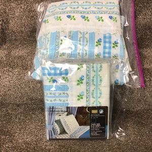 Vintage sears percale twin sheets